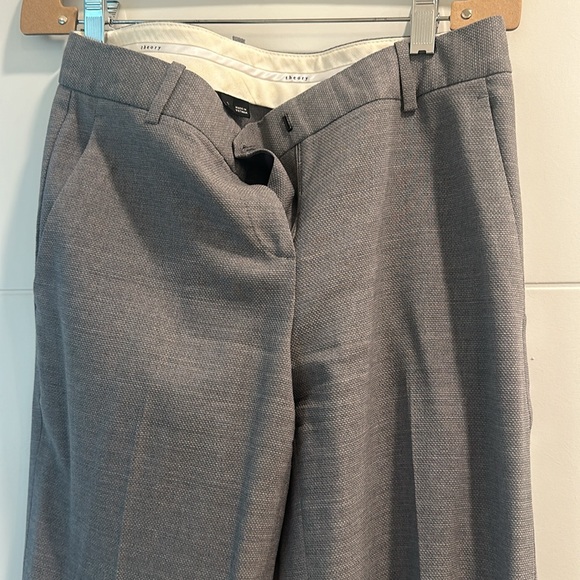 Theory 2 Piece Suit- Wool Grey Blazer and Trousers - Picture 12 of 13